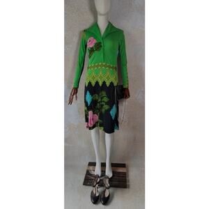 De parisini original Vintage dress made in Italy pure silk sixties 12 / 38